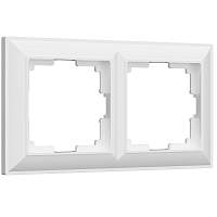 Werkel Рамка на 2 поста (белый, Fiore) / W0022201