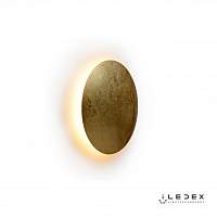 Настенный светильник iLedex Lunar ZD8102-12W 3000K gold foil - цена и фото
