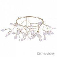 Подвесная люстра Crystal Lux Evita EVITA SP45 D GOLD/TRANSPARENT - цена и фото