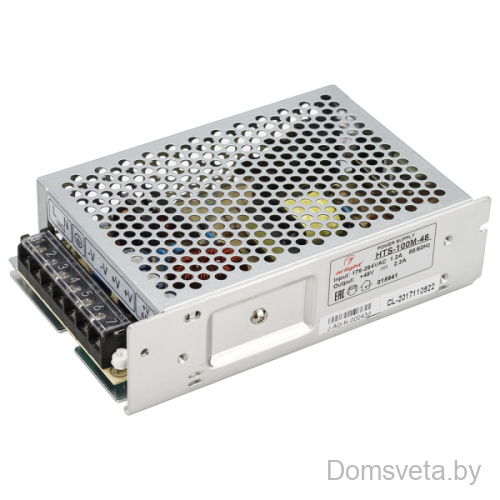 Блок питания HTS-100M-48 (48V, 2.2A, 100W) Arlight 015941 - цена и фото