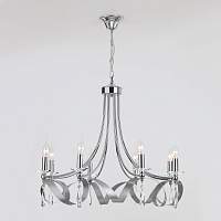 Подвесной светильник Eurosvet Adelia 60064/8 хром (00000082091) - цена и фото