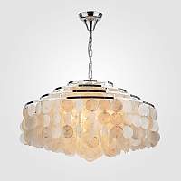 Подвесная люстра Eurosvet Sandra 3535/6 хром / перламутр (00000065834) - цена и фото