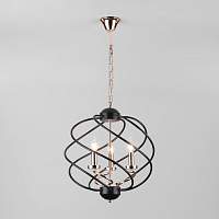 Подвесная люстра в стиле лофт Eurosvet Sorrel 60105/3 черный (a045703) - цена и фото