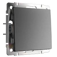 Werkel Выключатель одноклавишный проходной (графит матовый) / W1112064