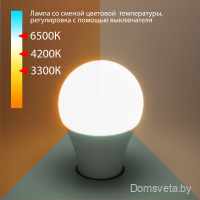 Светодиодная лампа /Classic LED D 13W 3300/4200/6500K E27 А60 Elektrostandard BLE2745 - цена и фото