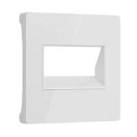 Werkel Накладка для двойной розетки Еthernet RJ-45 (белый акрил) / W1191141