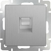 Werkel Розетка Ethernet RJ-45 (cеребряный рифленый) / W1181009