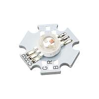 Мощный светодиод ARPL-Star-3W-EPA-RGB (350mA, W/W) Arlight 022248 - цена и фото