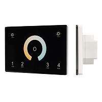 Панель Sens SMART-P81-MIX Black (230V, 4 зоны, 2.4G) Arlight 028401 - цена и фото