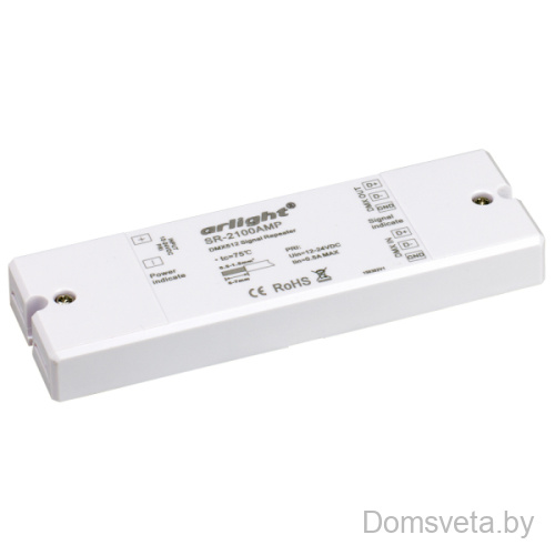 Усилитель DMX-сигнала SR-2100AMP (12-24V, 1CH) Arlight 019460 - цена и фото