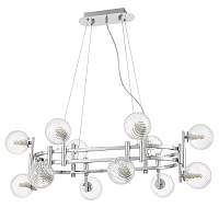 Подвесная люстра Crystal Lux Luxury SP12L Chrome - цена и фото