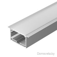 Профиль с экраном SL-LINIA62-F-2500 ANOD+OPAL Arlight 020470 - цена и фото