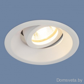 Встраиваемый светильник Elektrostandart 6068 MR16 WH белый - цена и фото