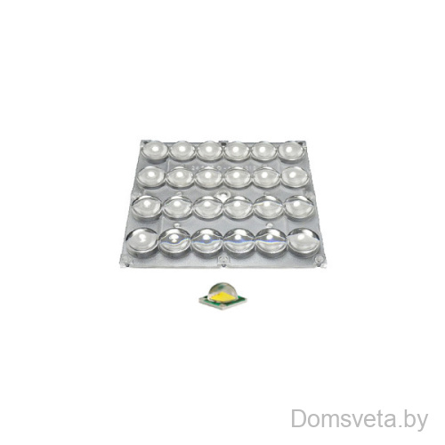 Блок линз 24B70-M120х120 (70°, 24x LED) Arlight 016077 - цена и фото