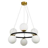 Подвесная люстра Arte Lamp Alcor A2224SP-6BK - цена и фото