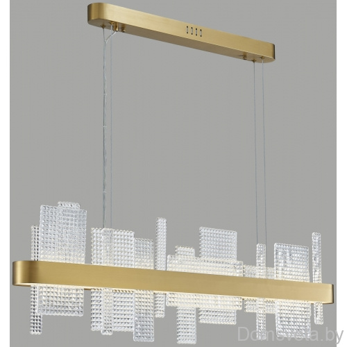 Подвесная люстра Wertmark WE461.03.303 LOTTA 100 Вт LED 3000K золотистый - цена и фото