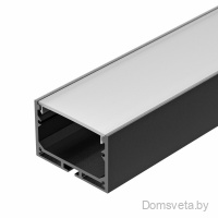 Профиль с экраном SL-LINE-4932-2500 BLACK+OPAL Arlight 027988 - цена и фото