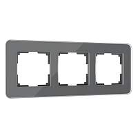 Werkel Рамка на 3 поста (графит, Elite) / W0032440