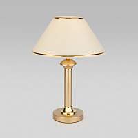 Настольная лампа с абажуром Eurosvet Lorenzo 60019/1 перламутровое золото - цена и фото