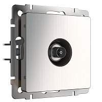 Werkel ТВ розетка оконечная (глянцевый никель) / W1183002