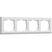 Werkel Рамка на 4 поста (белый, Stark) / W0041801