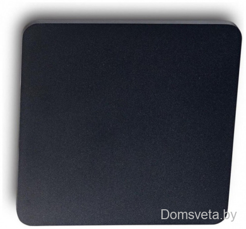 Настенно-потолочный светодиодный светильник Ideal Lux Cover Ap D15 Square Nero 195766 - цена и фото