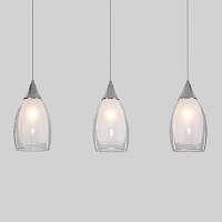 Eurosvet Подвесной светильник со стеклянными плафонами 50285/3 хром - цена и фото