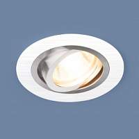 Встраиваемый светильник Elektrostandart 1061/1 MR16 WH белый - цена и фото