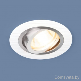 Встраиваемый светильник Elektrostandart 1061/1 MR16 WH белый - цена и фото