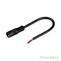 Коннектор выводной DC-MONO-2PIN-L150-F (JACK 5.5, LOCK) Arlight - цена и фото