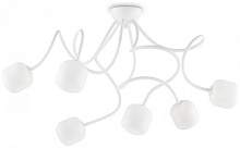 Потолочная люстра Ideal Lux Octopus PL6 Bianco 174921 - цена и фото