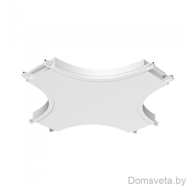 Коннектор питания X-образный Radity белый TRA084CX-11W Maytoni Technical - цена и фото